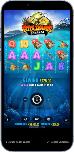 Big Bass Bonanza A Symbole Gewinn