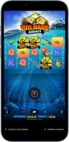 Big Bass Bonanza Scatter Symbole